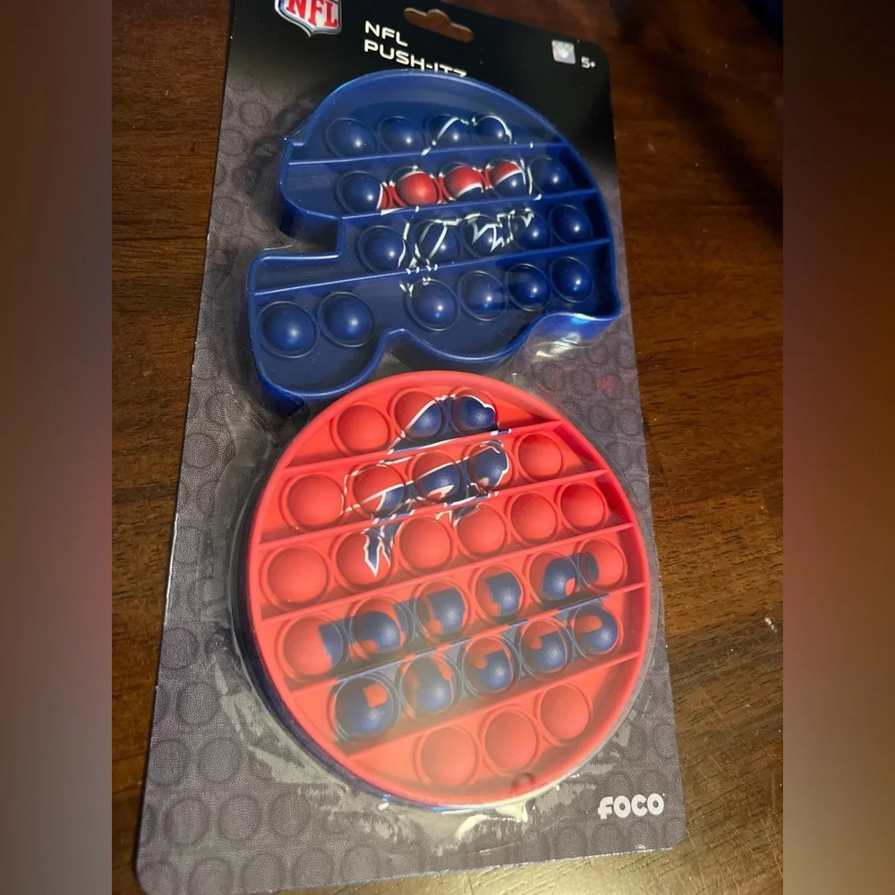 Brand New NFL Licensed‎ Buffalo Bills Popits